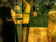 Gustav Klimt musiken oil painting